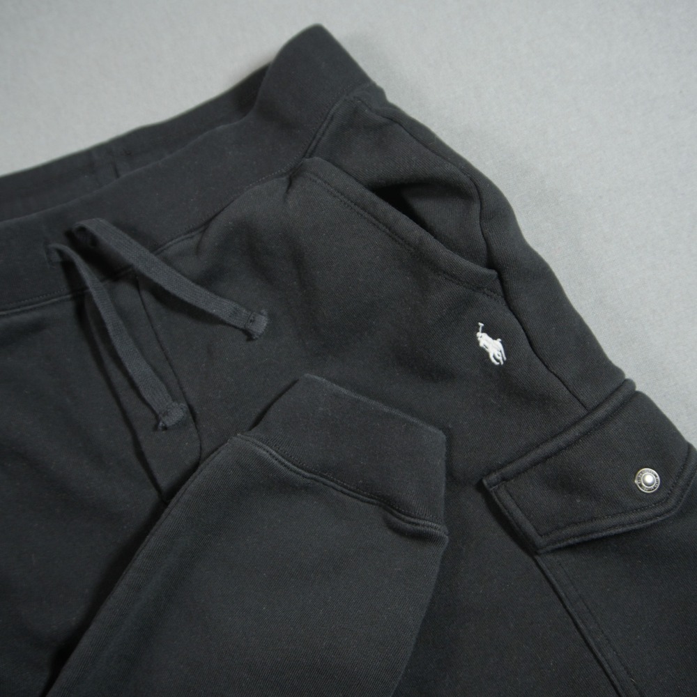 Polo Ralph Lauren Fleece Cargo Jogger Boy Sweatpants S Petite 26x27 Gym Sport